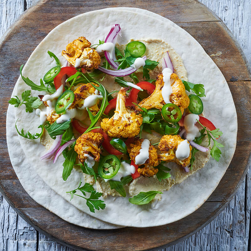 Warburtons Gluten Free Cauliflower Wraps