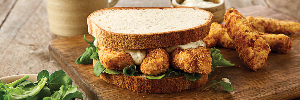 Warburtons Gluten Free Fish Finger Butty