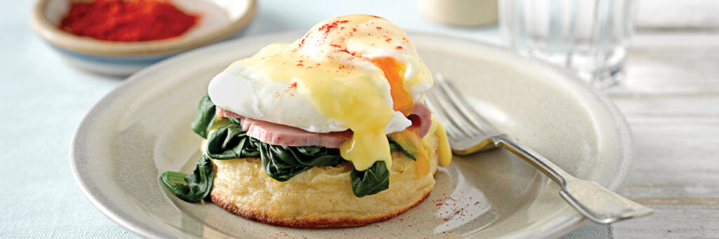 Warburtons Gluten Free Eggs Benedict Crumpets