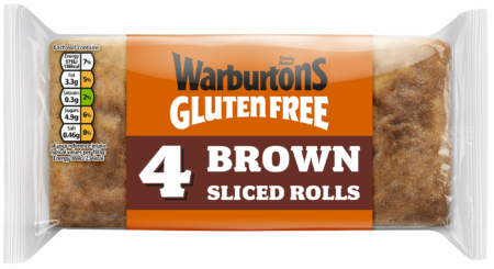 Warburtons Gluten Free Pharmacy Brown Rolls