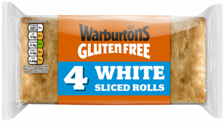 Warburtons Gluten Free White Rolls