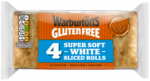 Warburtons Gluten Free Super Soft White Rolls